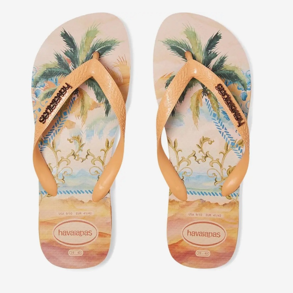Havaianas Tropical 2025 collection palm trees in the beach! GIFT WRAPPED